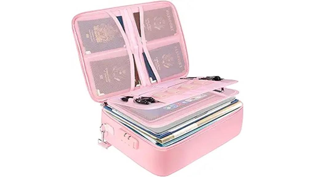 fireproof lockable document storage