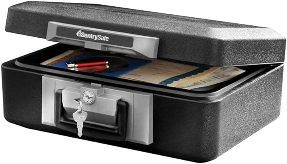 fireproof safe box key