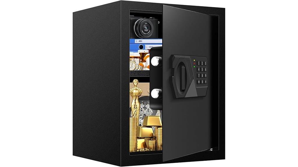 fireproof safe with alarm