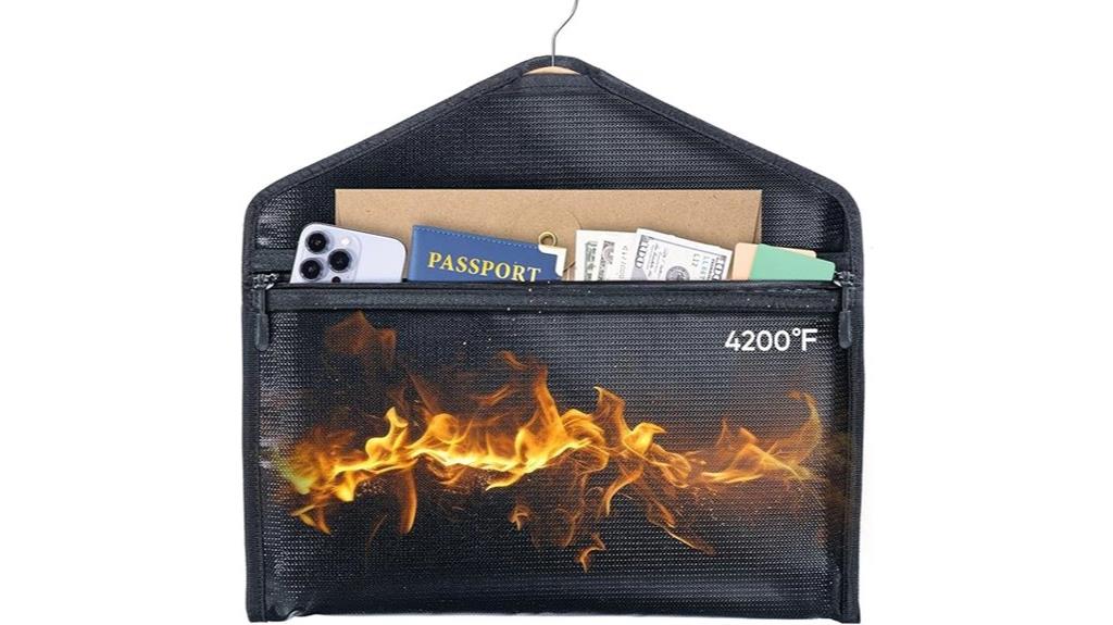 fireproof waterproof safe hanger