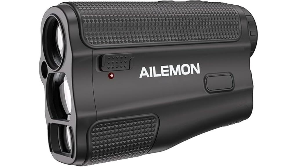 flag pole locking rangefinder