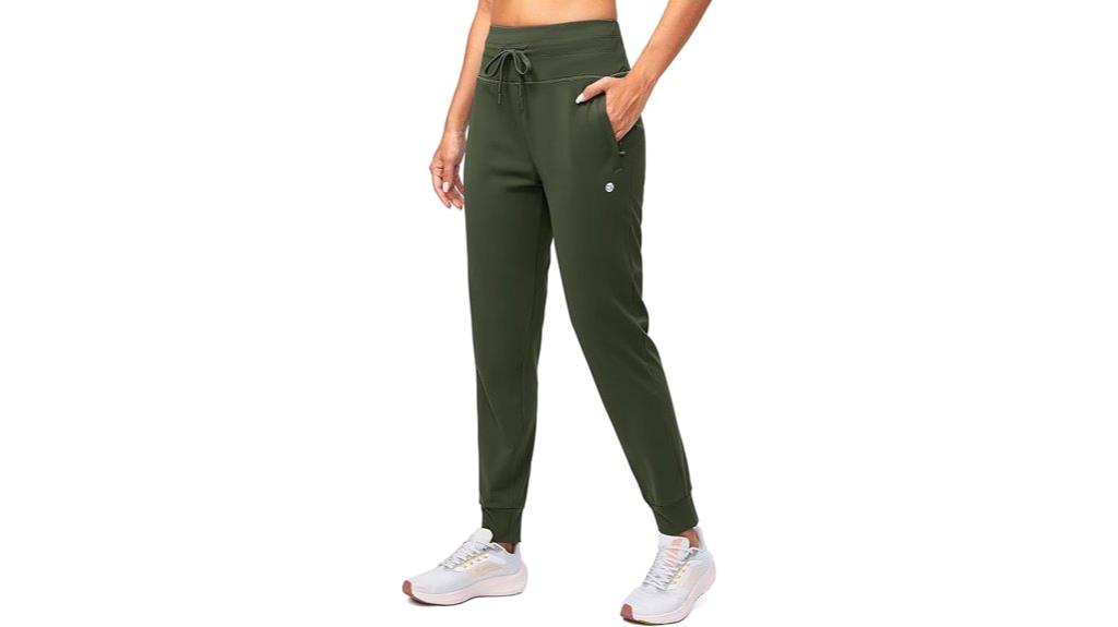 fleece lined winter joggers