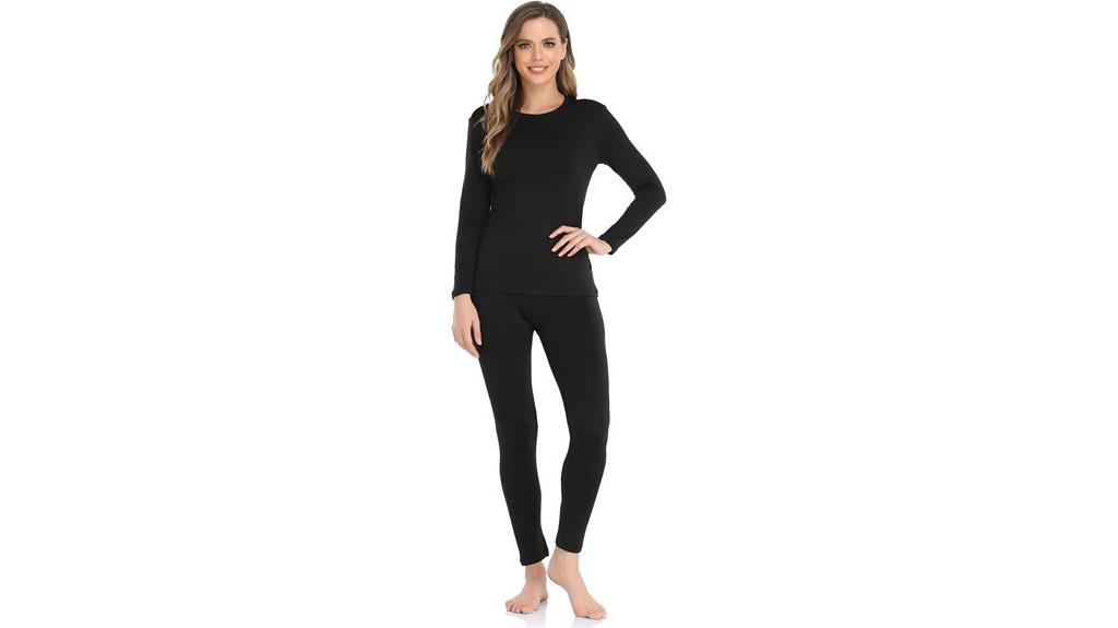 fleece lined women s base layer