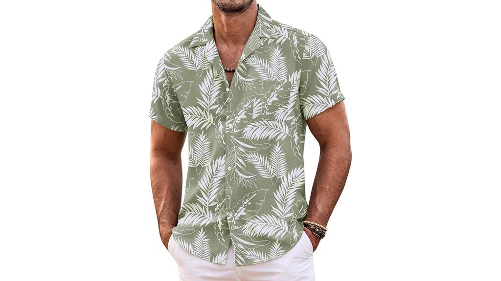 floral short sleeve shirt