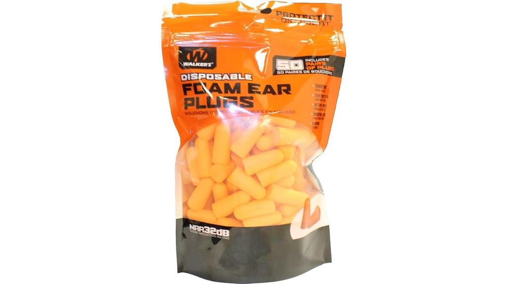 foam earplugs with noise reduction