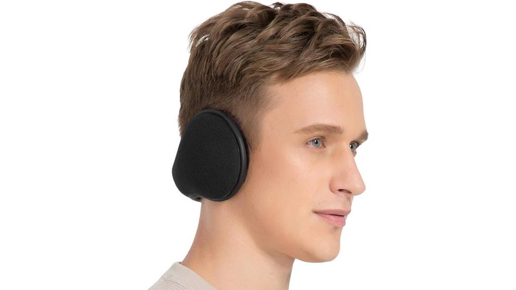 foldable fleece ear warmers