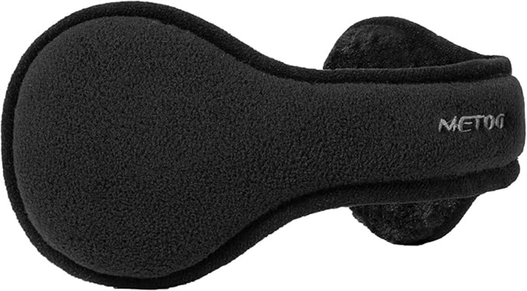 foldable fleece ear warmers