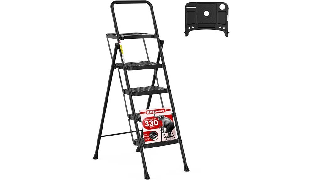 folding step ladder design