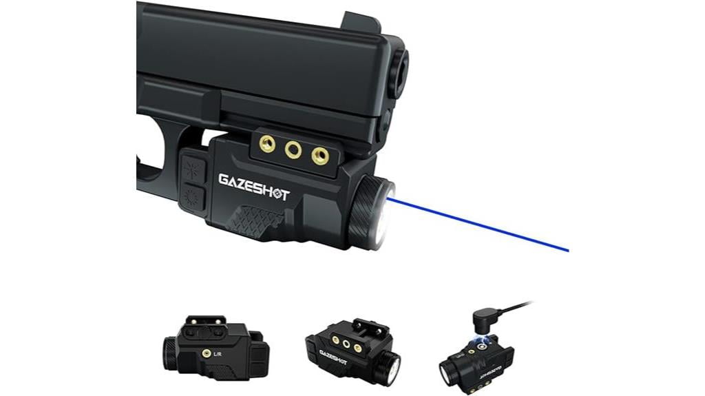 gazeshot pistol light laser
