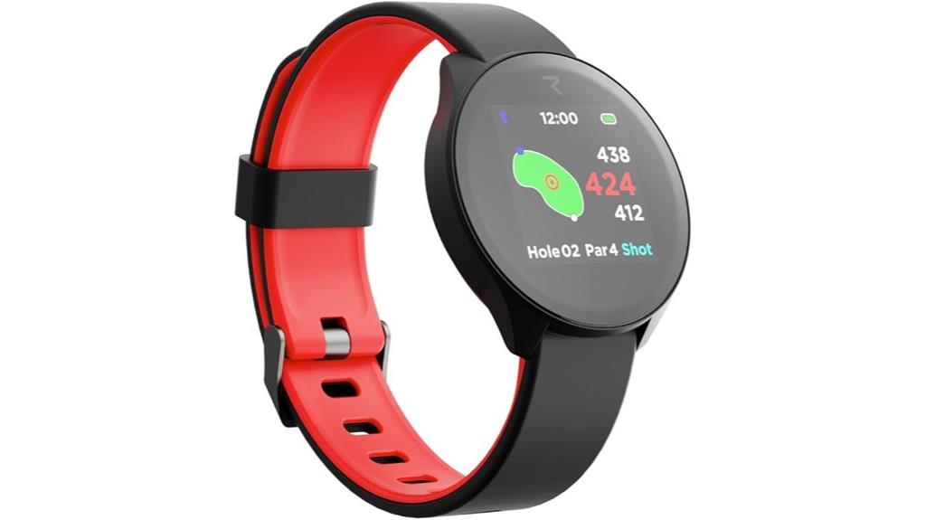 golf gps with touchscreen