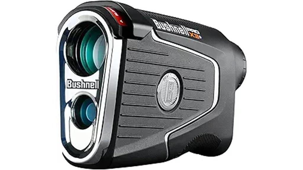 golf rangefinder with wind features