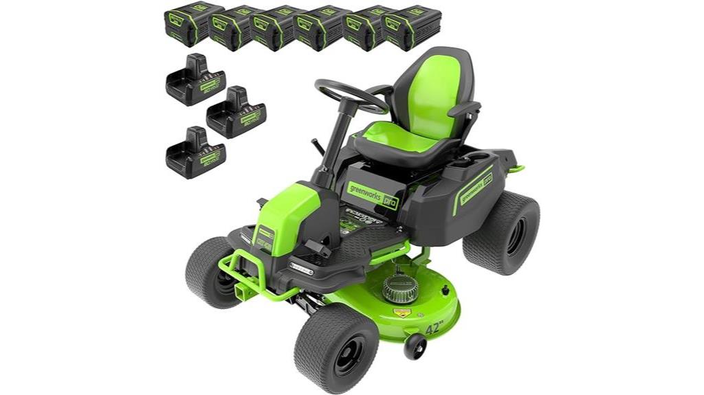 greenworks pro 80v riding mower