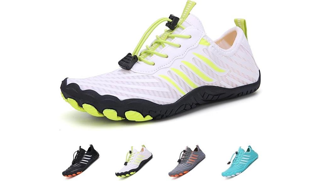 grounded barefoot water shoes