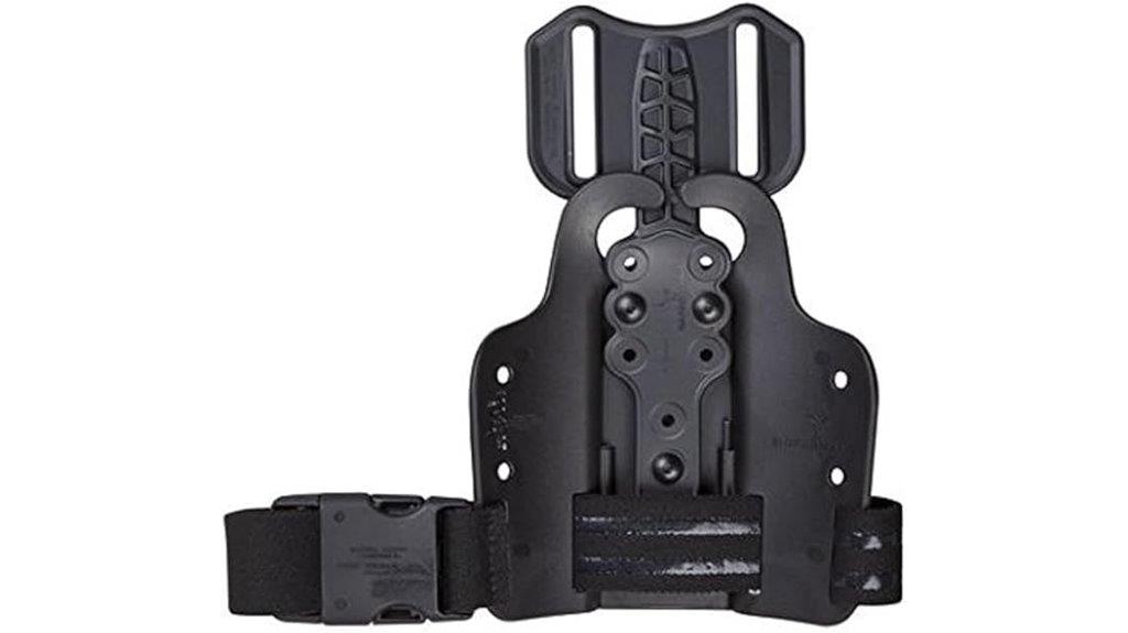 gun holster leg shroud