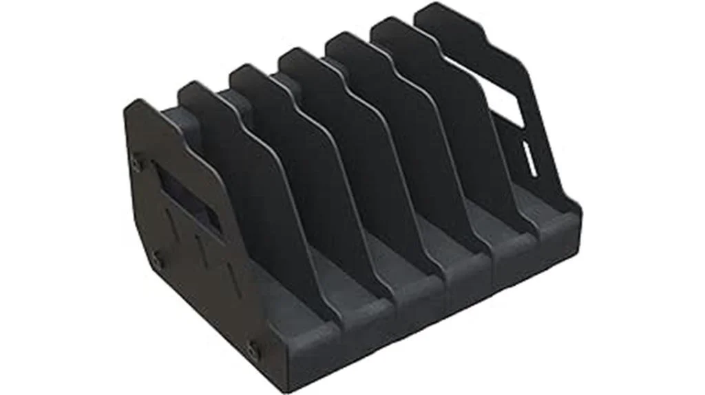gun rack for pistol storage