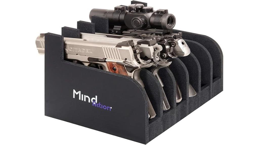 gun safe foam rack