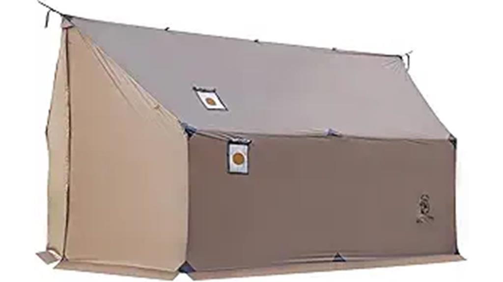 hammock tent with stove