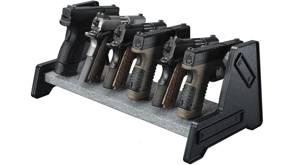 handgun storage solution rack