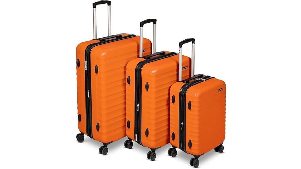 hardshell suitcase set wheels
