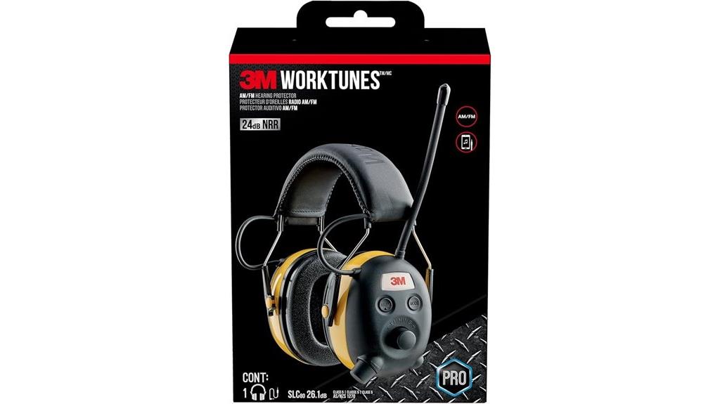 hearing protection with radio
