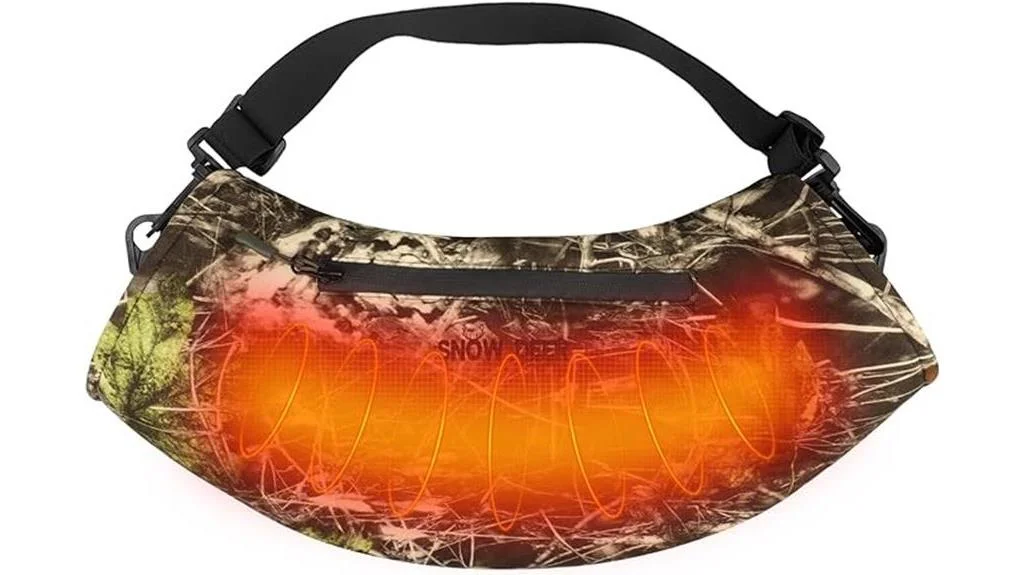 heated hand muff with rechargeable battery