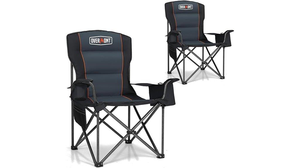 heavy duty camping chair
