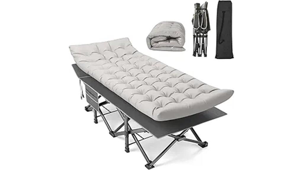 heavy duty camping cot