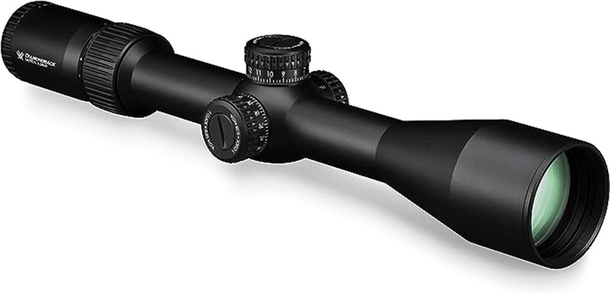 high performance riflescopes with first focal plane technology