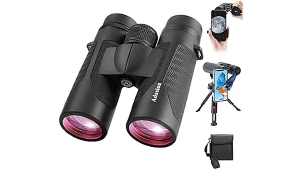 high power binoculars with accessories