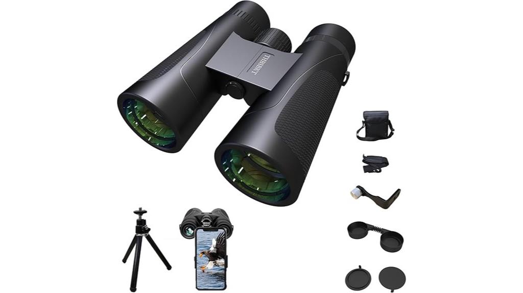 high powered binoculars set