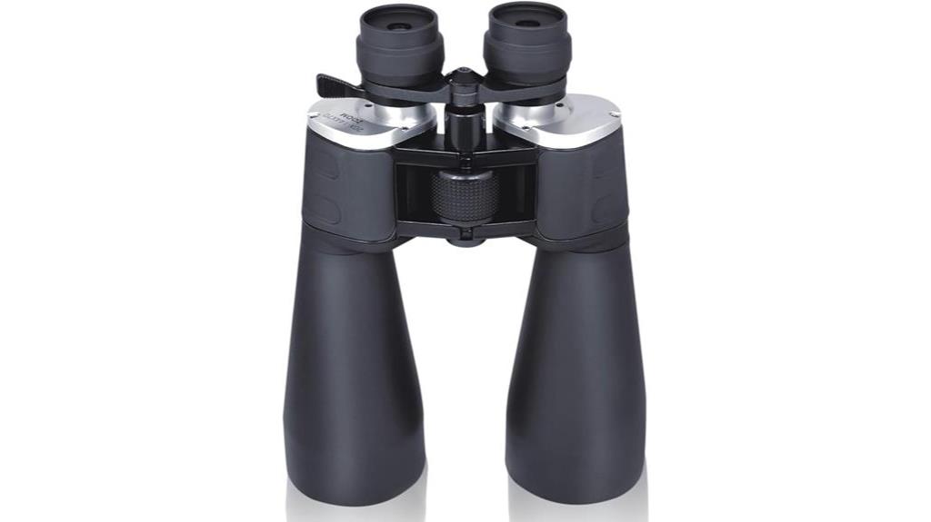 high powered black binoculars for military use