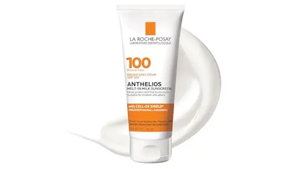 high spf sunscreen milk
