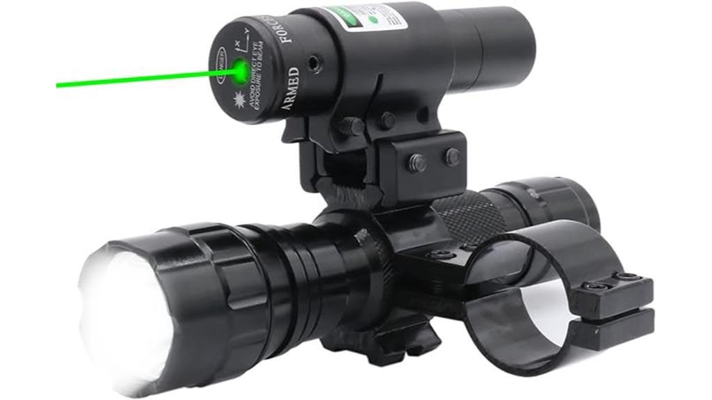 higoo combo flashlight sight mount