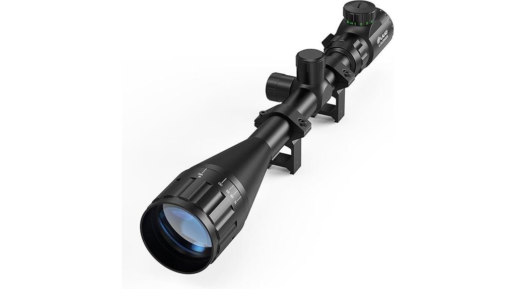 illuminated reticle rifle scope