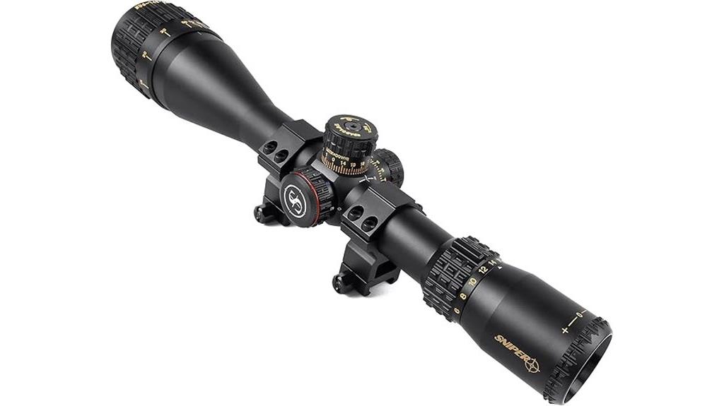 illuminated rifle scope features