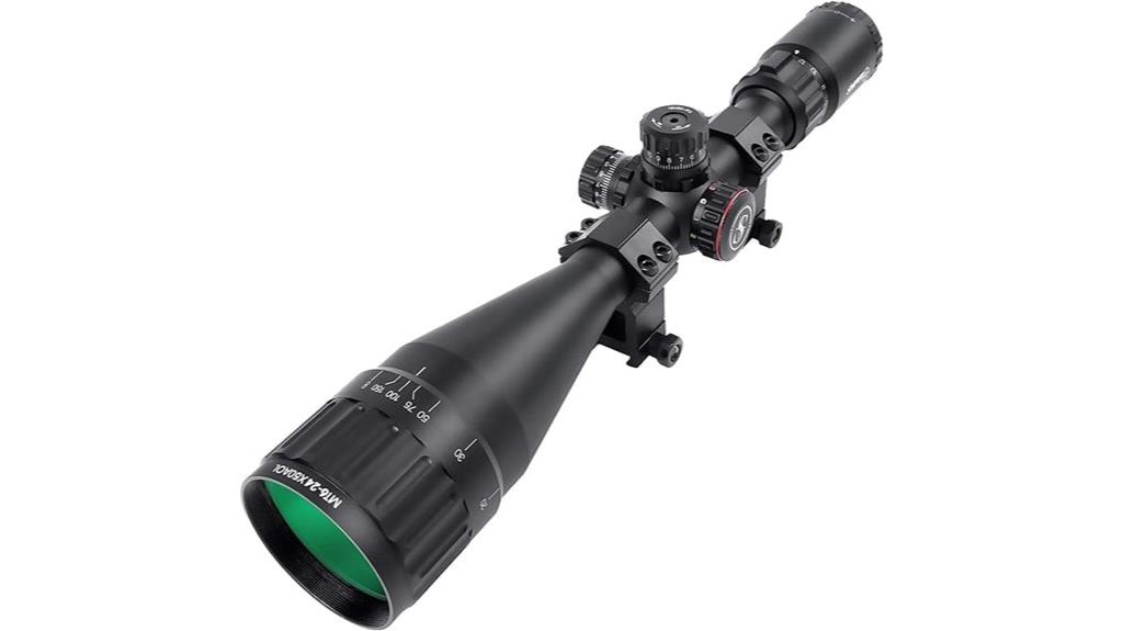 illuminated scope with magnification