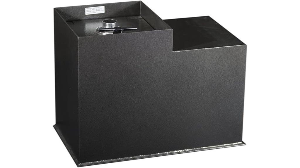 in ground floor safe secure