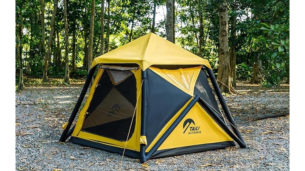 inflatable camping tent options