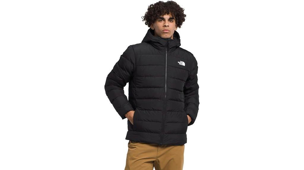insulated hooded jacket available