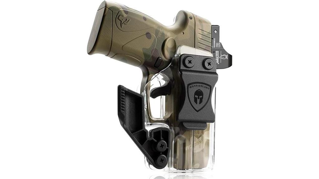 iwb clear holsters glock taurus right hand