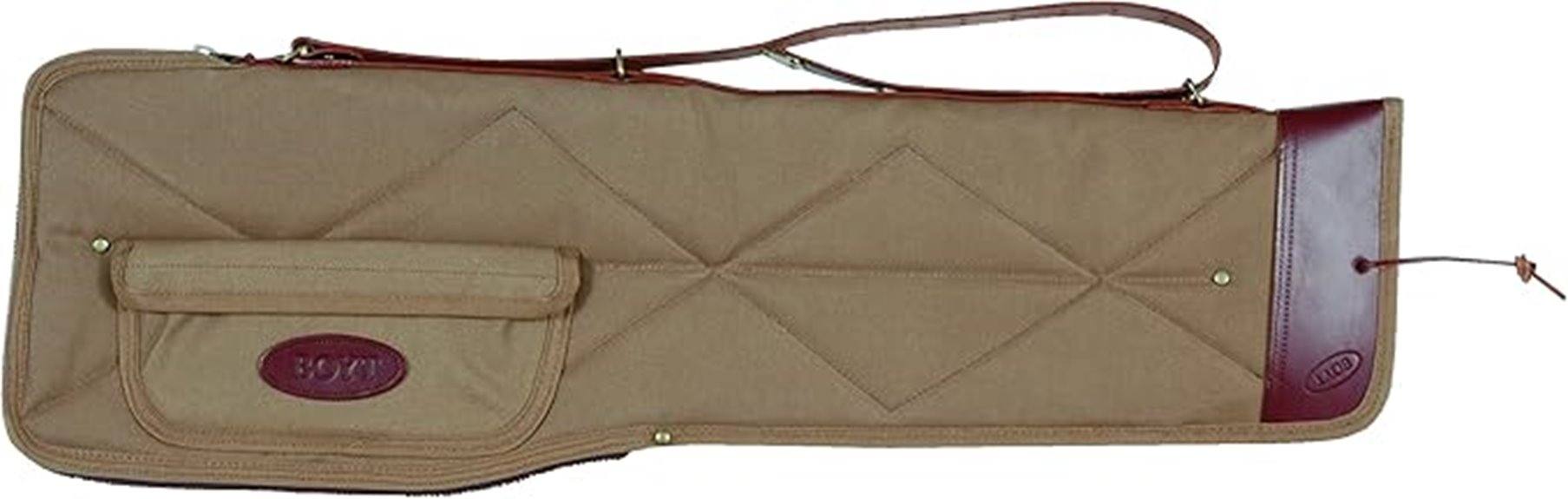 khaki canvas gun case
