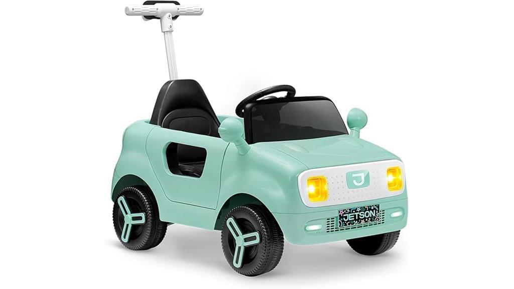 kids electric push car