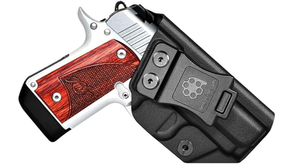 kydex holster for kimber