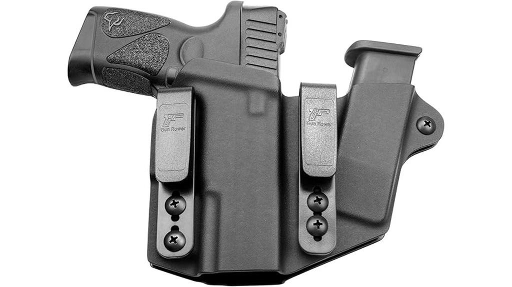 kydex holster with mag holder