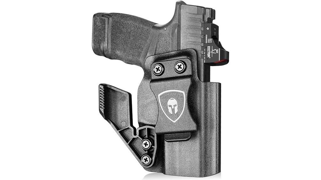 kydex holster with optic