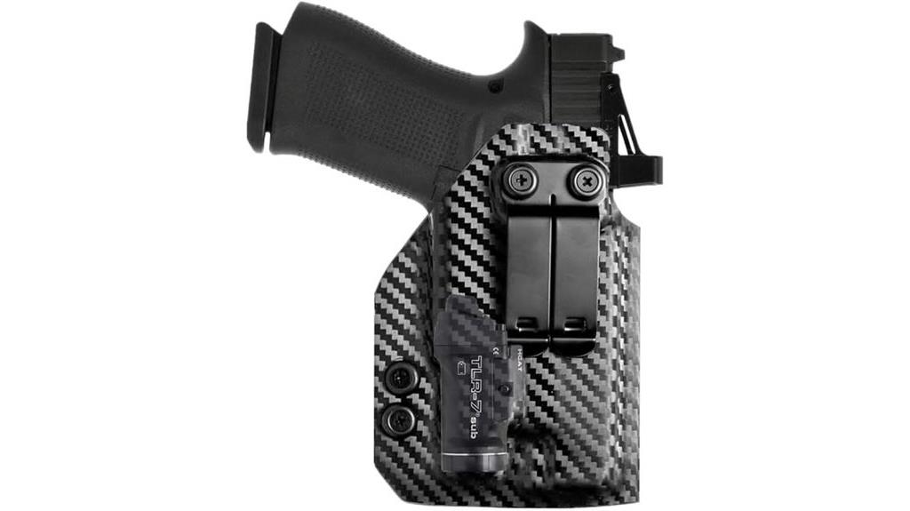 kydex iwb holster glock