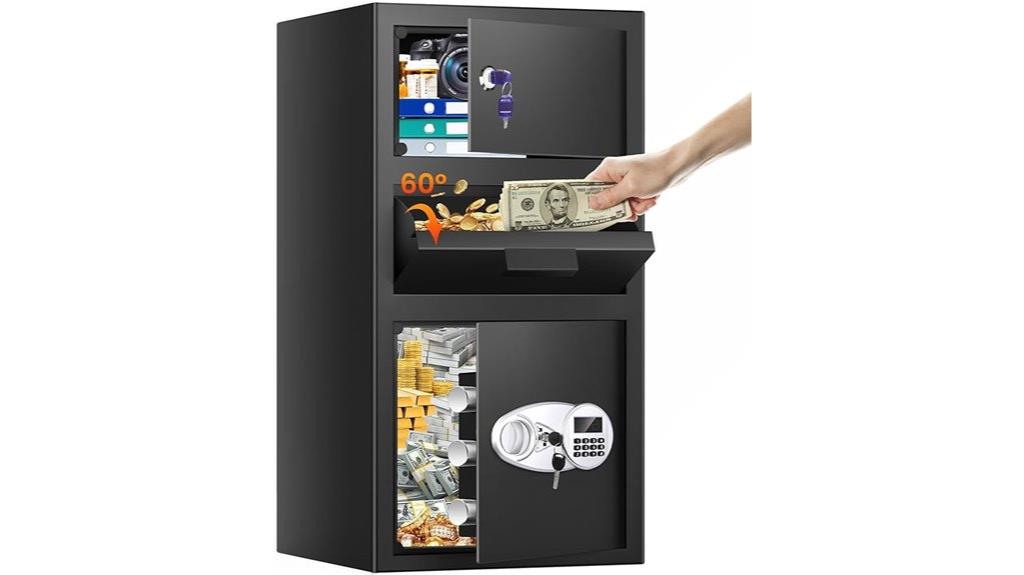 large digital drop safe