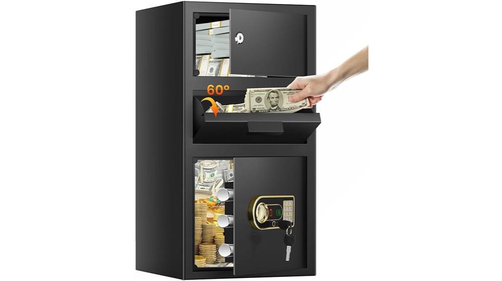 large fireproof drop safe