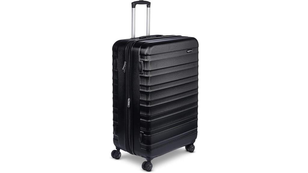 large hardside luggage suitcase