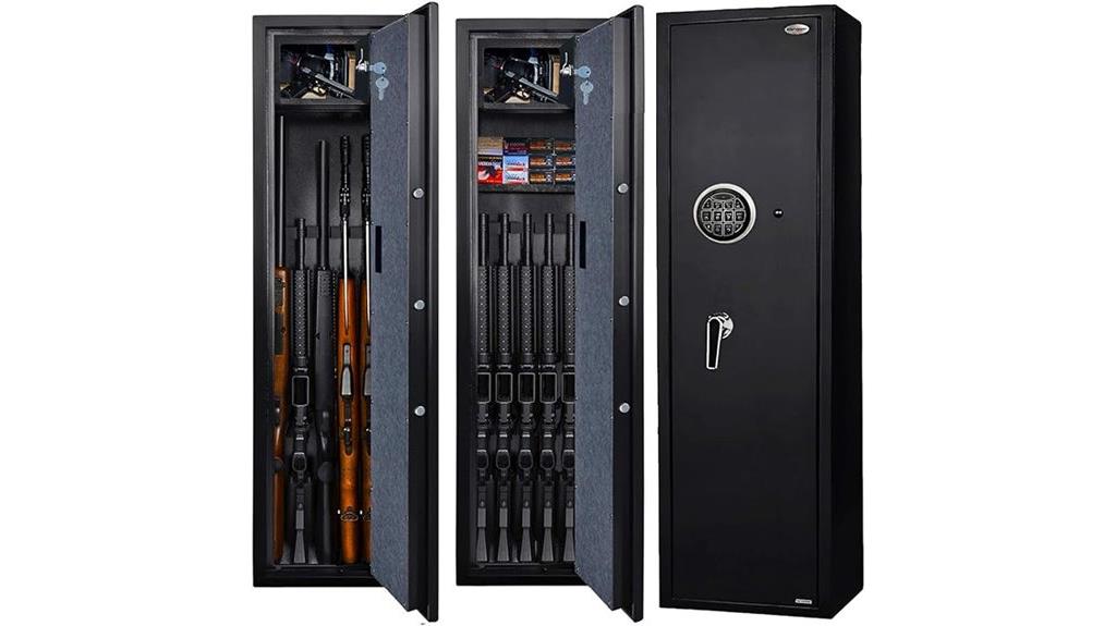large rifle security cabinet